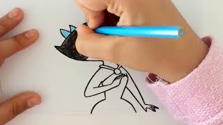 Taş Devri Boyama Serisi - wilma boyama oyunu screenshot 5