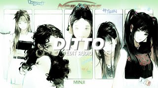 newjeans - ditto // edit audio