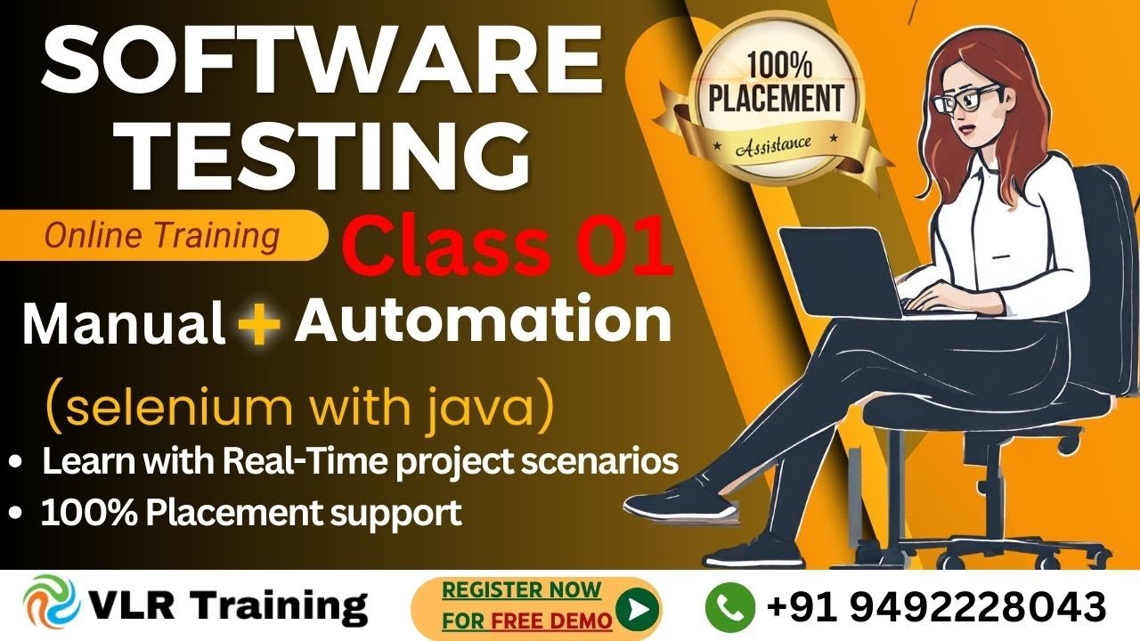 Manual & Automation Selenium with Java | Software Testing Training ...