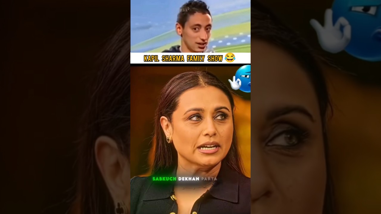 kapil sharma ♥️ rani mukherji moments #song #ytshorts #shorts #kapilsharma