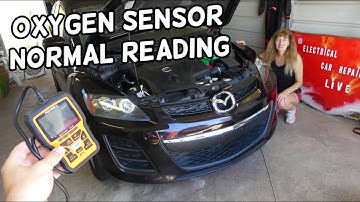 NORMAL OXYGEN READING IN MILLIAMPS FOR MAZDA 2 3 5 6 CX-3 CX-5 CX-7 MIATA