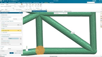 Chassis meshing (1D & 3D) in Simcenter 3D (Video 2/4)
