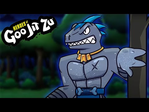 Ruthless Raptor! | HEROES OF GOO JIT ZU | cartoon for kids | GOO JIT ZU TOYS!