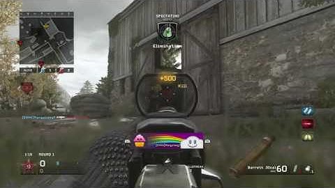 CoD 4: Remastered - 1v4 Overgrown SnD Clutch (GameBattles)