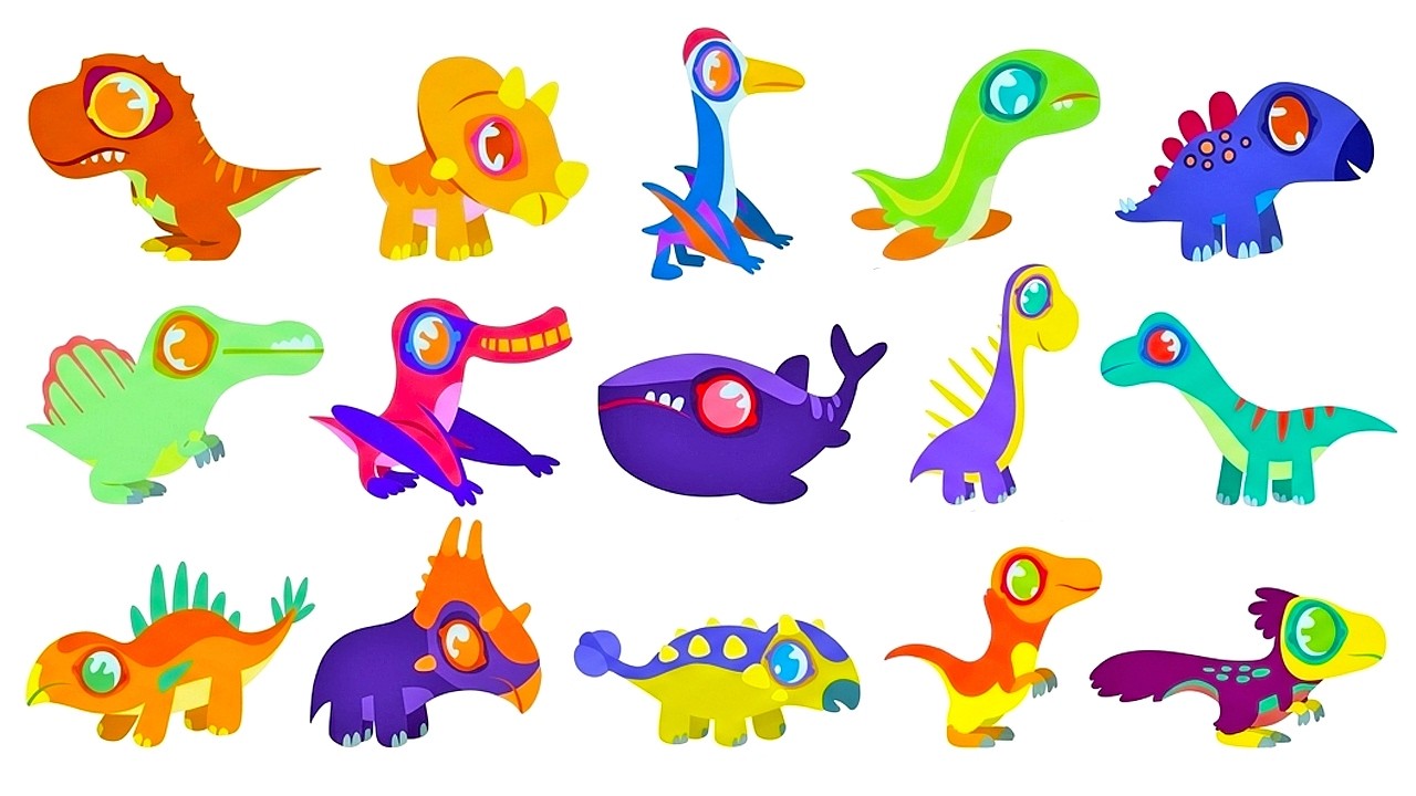 Dino Daycare - Dino Dana: Photographing 32/33 Dinosaurs! - YouTube