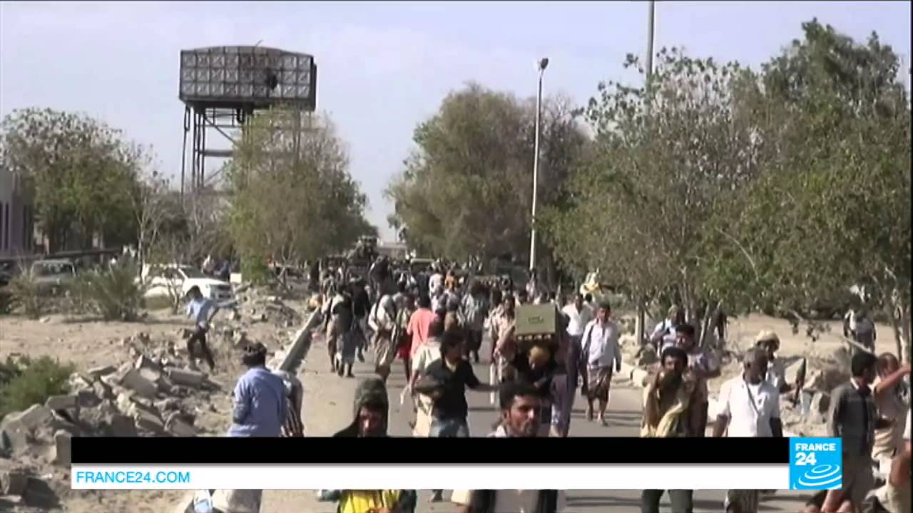 YEMEN - Aden airport turns into a battlefield as Houthi gunmen try to seize city