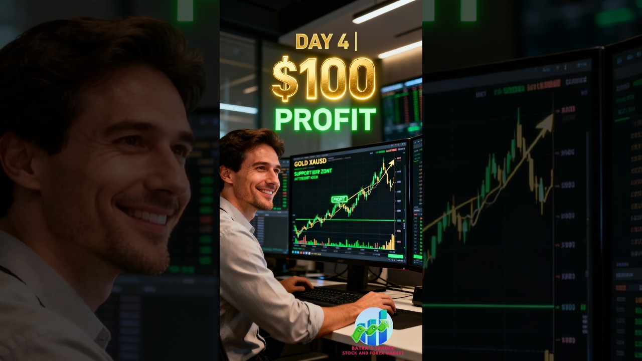 Day 4: XAUUSD Inducement Entry → $100 Win
