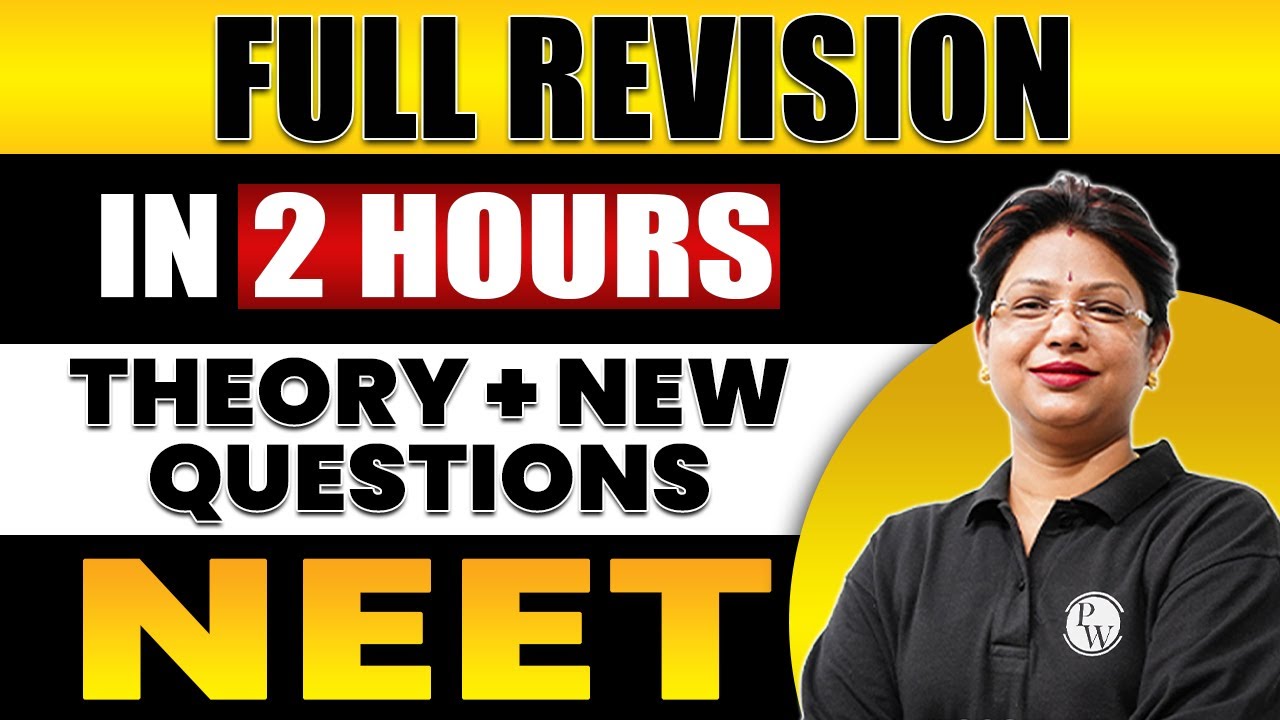 ZOOLOGY FULL REVISION in 2 Hours (PART - 1) | All Theory + Expected Questions for NEET