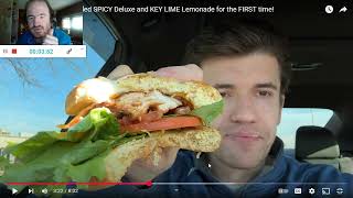 Trying The Chick-Fil-A Grilled Y Deluxe And Key Lime Lemonade Reaction
