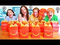 WHO CAN EAT THE MOST HAPPY MEALS w/Norris Nuts