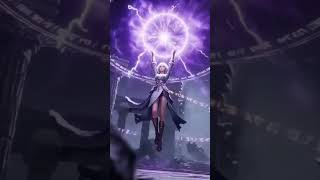 CG animation magic circle effects