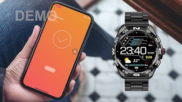 How to Connect the Bluetooth Call function BW327 SMART WATCH