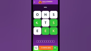 Wordbrain 2 Halloween Event October 28 2021 | Wordbrain 2 Halloween Event Day 6