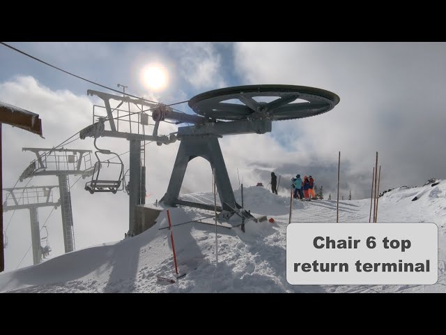 Chair 6 top return terminal (Crystal Mountain) class=