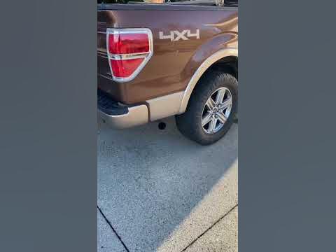 2011 Ford F150 5.0 with Flowmaster Super 10 and no resonator. - YouTube