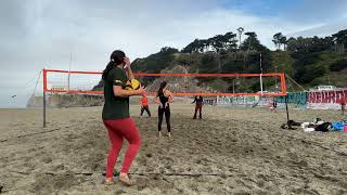 12/19 Game 5: Lauren/Scarlett vs Miranda/Madeline