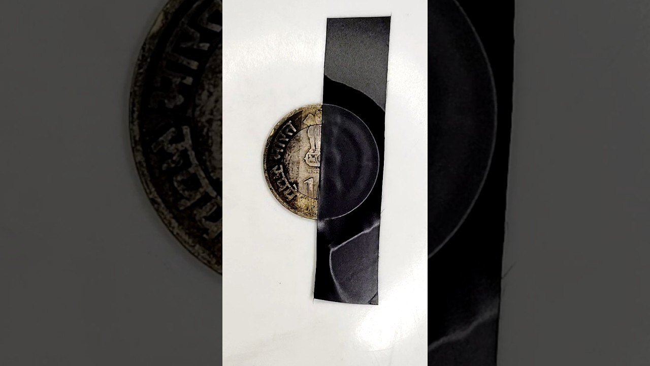 clean a half coin with satisfaction 