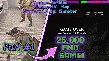 Custom Zombies Solo▐ "Cinnoscrib" Map Part #1