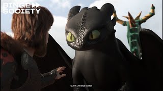 How To Train Your Dragon: The Hidden World | Hiccup and Toothless reunite | Cartoon for kids