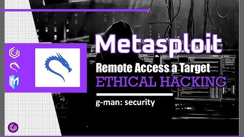 Hacking with Metasploit Revealed on KALI LINUX | Gain REMOTE Access | Cybersecurity!