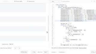 Excel Sheet Column Title LeetCode