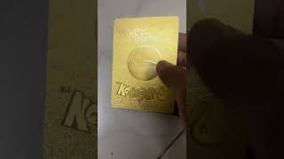 Shiny charizard GX￼ (golden pokemon card)