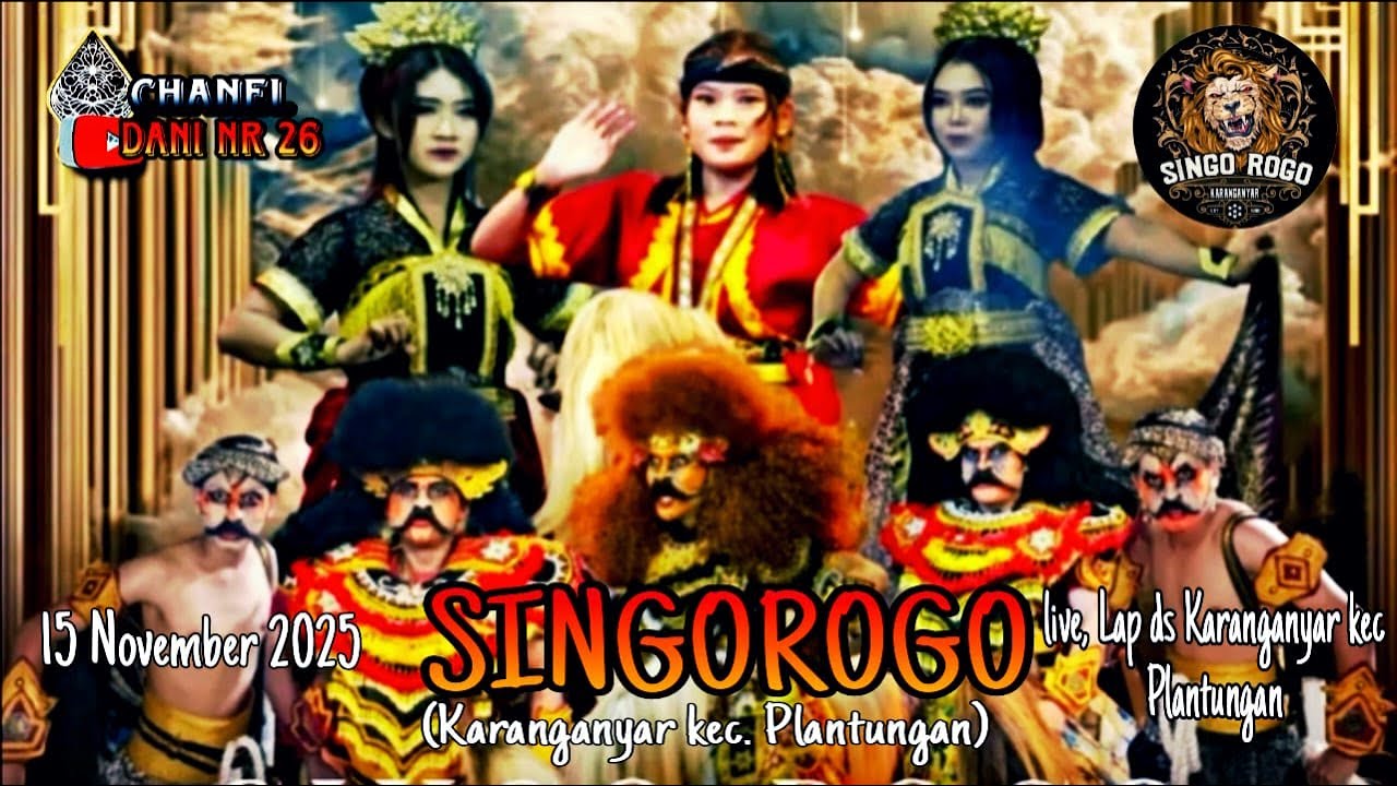 🔴Live SINGOROGO Karanganyar ,Lap dsa Karanganyar..