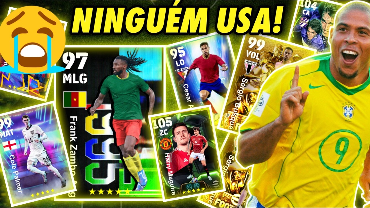 25 JOGADORES que TODO MUNDO IGNORA mas DESTROEM no eFootball 😱