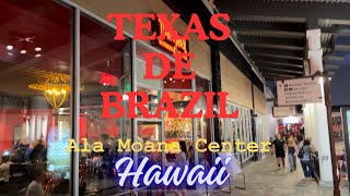 TEXAS de BRAZIL Steakhouse Unforgettable Dining Evening | Hawaii