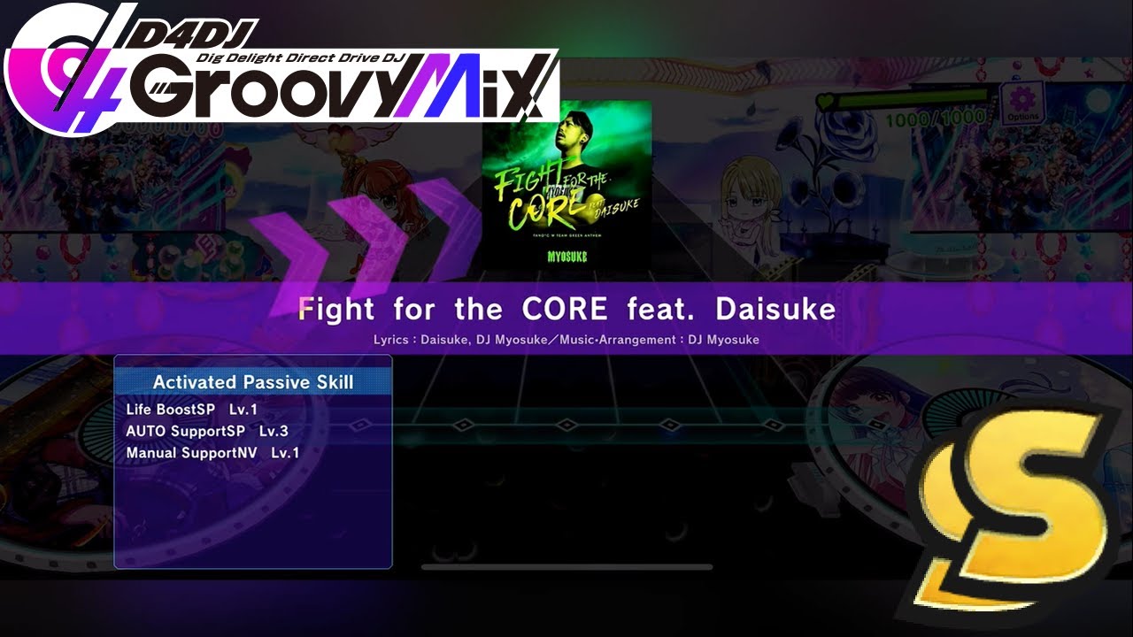 D4DJ Groovy Mix - Fight for the CORE feat. Daisuke (Expert / SS-Rank, Great Full Combo)
