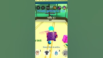 Getting to 1qd on anime fighting simulator