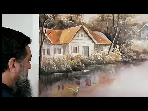 اللمسات المهمه في رسم المنظر
