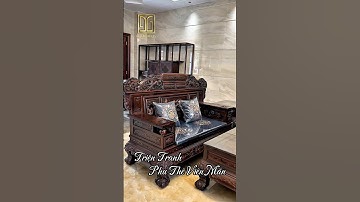 Mẫu Mới: Triện Tranh Phu Thê Viên Mãn | Hàng Kỹ Mộng Tàu | Đồ Gỗ Đỗ Gia