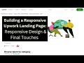 Discover The SECRET To Building A RESPONSIVE Upwork Landing Page In 2024?