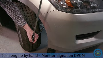 How to Test a Hall Effect Sensor   using the ATS Elite 4 Channel lab scope & and a DVOM