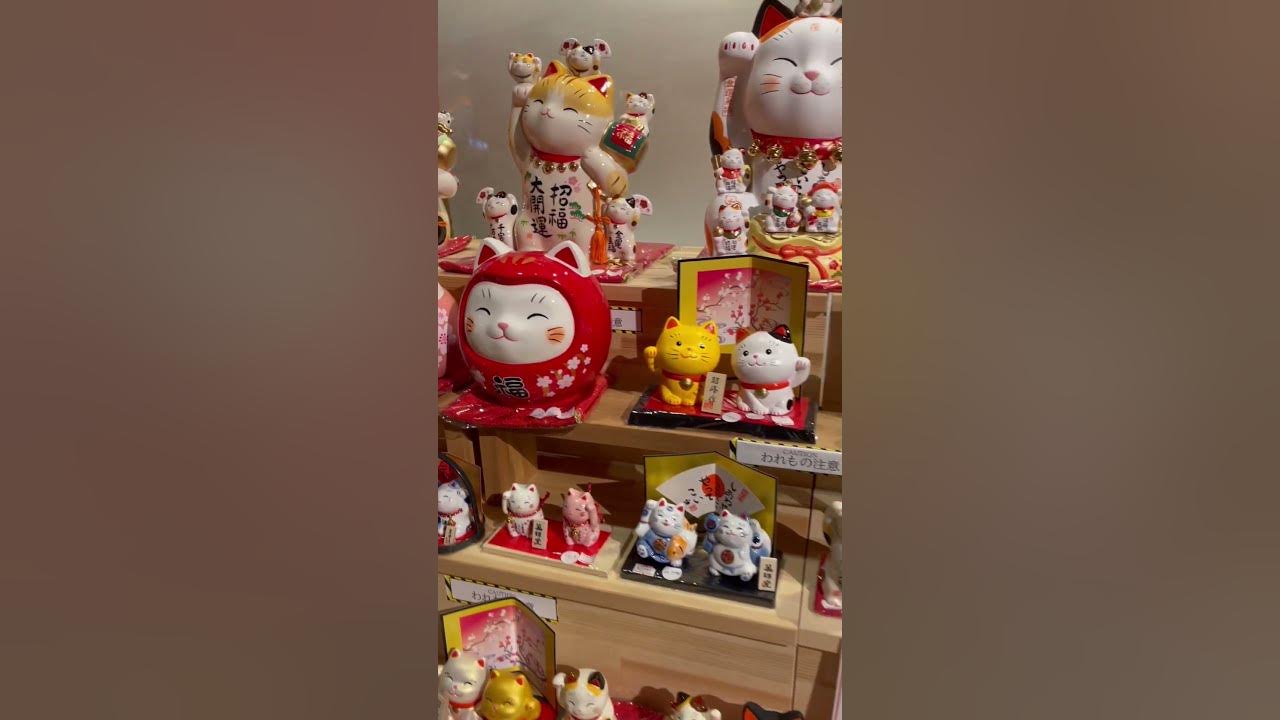 Kawaii Maneki neko in Tokoname, Japan! 🇯🇵