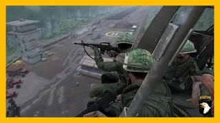 ArmA 3 Vietnam OP | Resupply under fire | Night time extraction