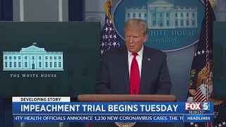 Trump Impeachment Trial Begins Tuesday
