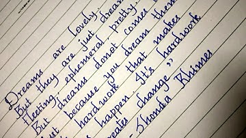 Neat and clean sharp edge cursive handwriting/Best handwriting in english/Calligraphy/writing quotes