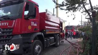 Boluda Yanan Ahır Ve Odunluk Küle Döndü