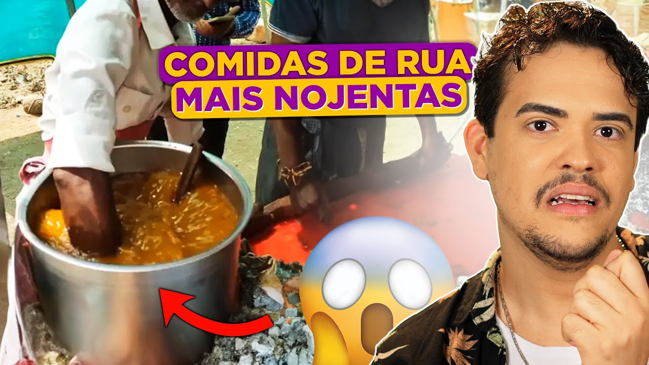 As Comidas de Rua mais Nojentas da India