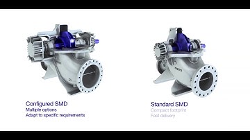 Axially Split Casing Double Suction Pump