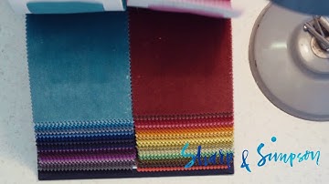 Velvet colours by linwood