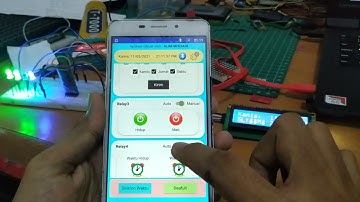 (Review) Timer Terprogram 4 Relay Control with Bluetooth