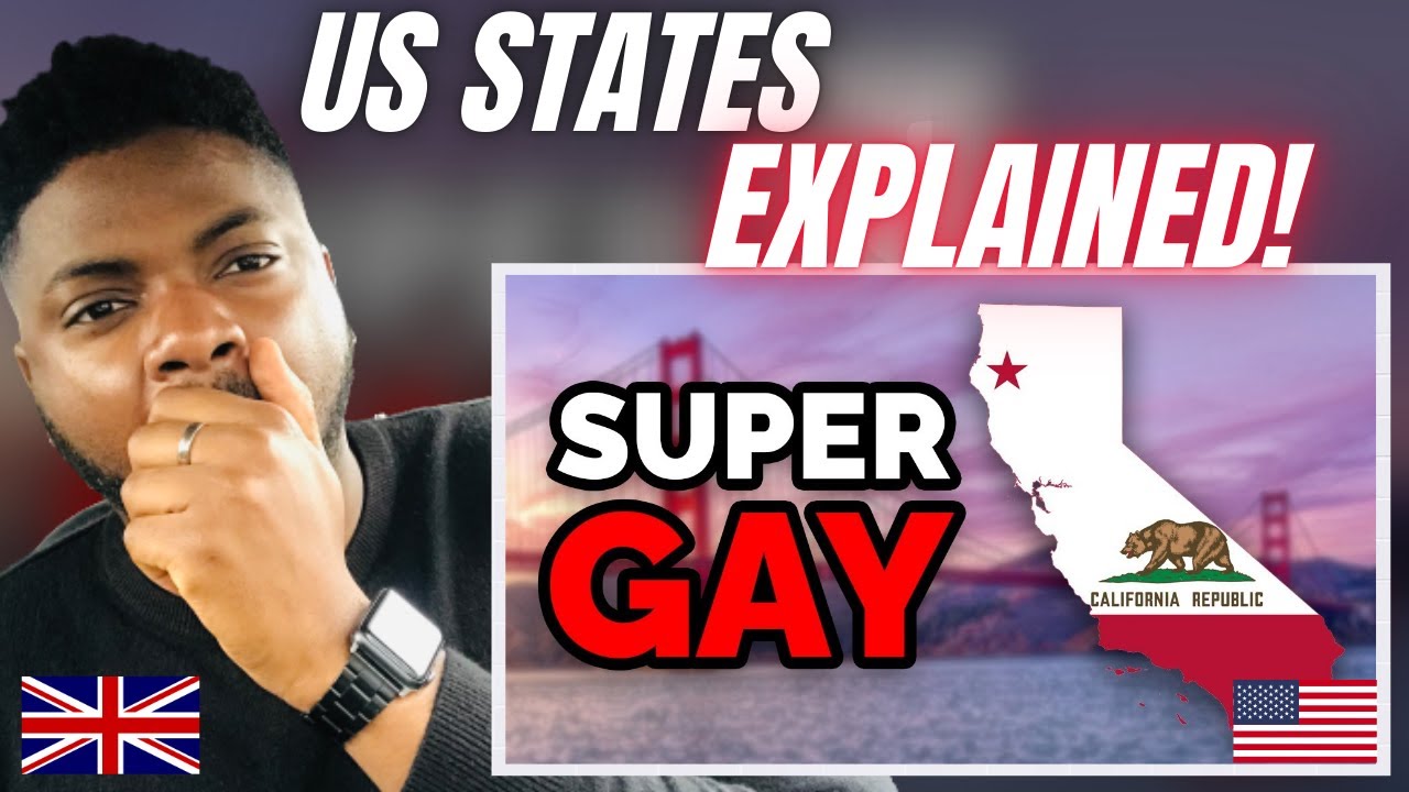 EVERY US STATE EXPLAINED IN UNDER 20 MINUTES! - Brit Reacts - YouTube