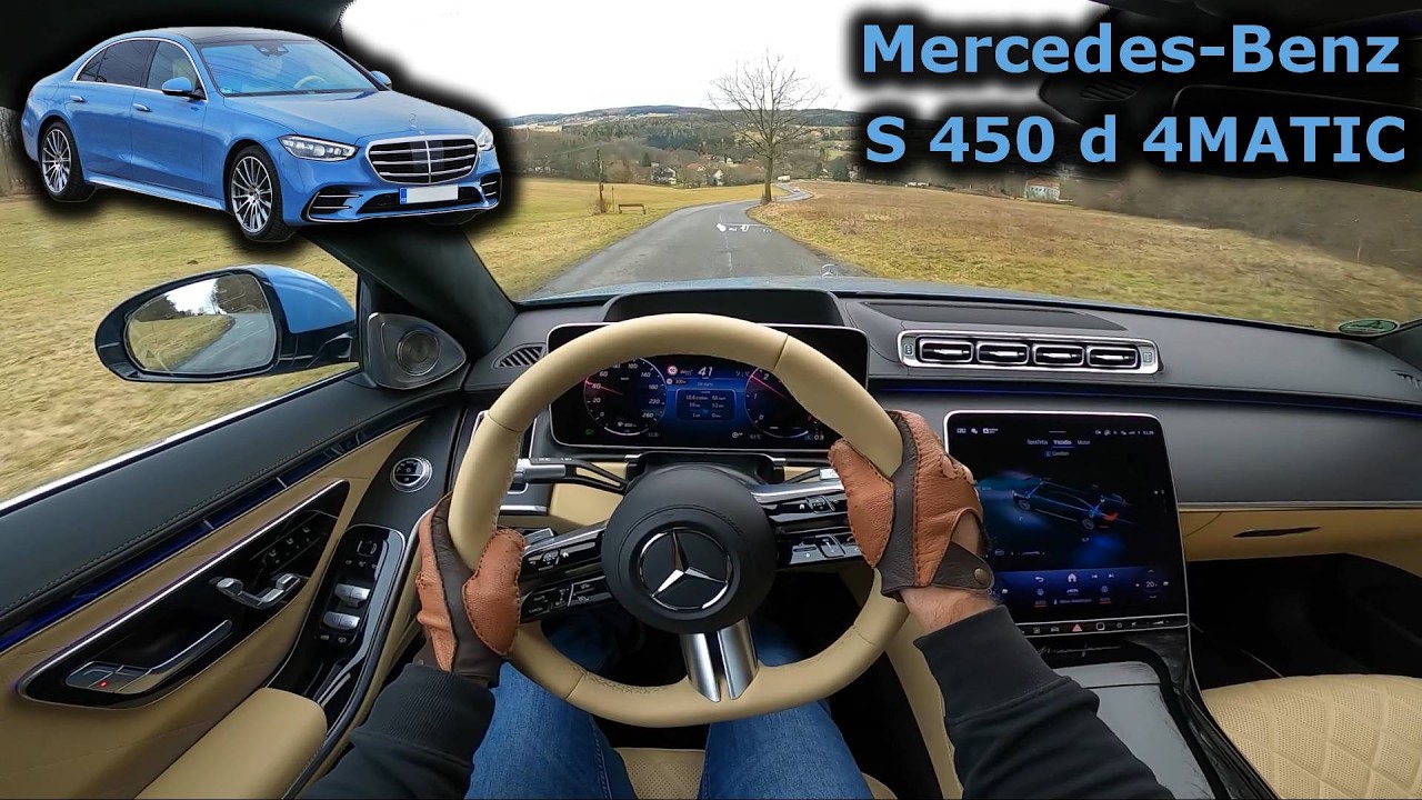 2025 Mercedes-Benz S 450 d 4MATIC | POV driving with scenic valley views