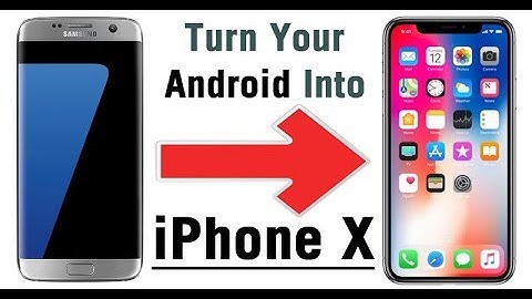 Turn your Android into iPhone X || X Launcher Pro: PhoneX Theme, IOS Control Center