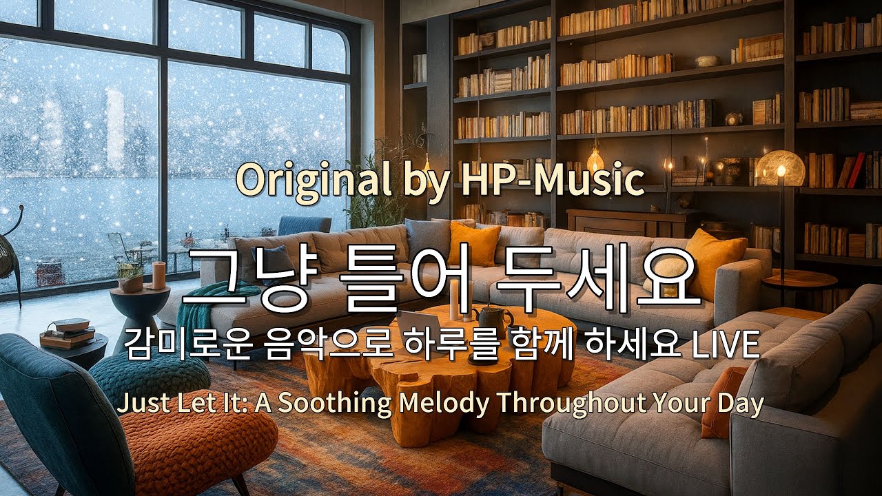 🎧그냥 틀어 놓으세요🎵 마음이 편해지는 감미로운 감성 팝- Just Let It Playlist Live 1120