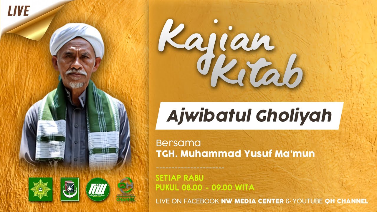 🔴[LIVE] Ngaji Pagi MDQH NW Pancor Bersama TGH. M. Yusuf Ma'mun