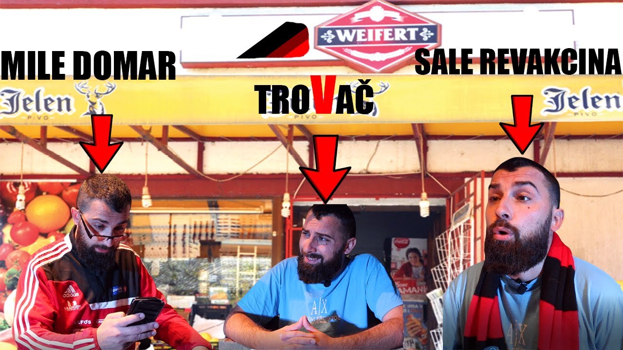 ONLINE KUPOVINA PARFEMA l Mile domar, TroVac i Sale revakcina ispred kioska 😂😂😂